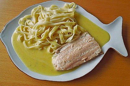 Lachs in Orangensauce 5