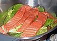 Lachs in Orangensauce