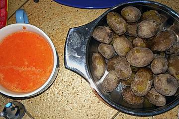 Kanarische Kartoffeln mit Mojo - Sauce