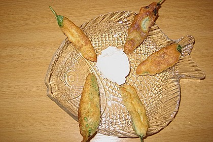 Ausgebackene Salbeiblätter 2