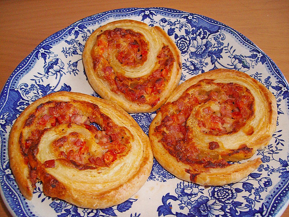 Pizzaschnecken (Rezept mit Bild) von Simone Hefner | Chefkoch.de