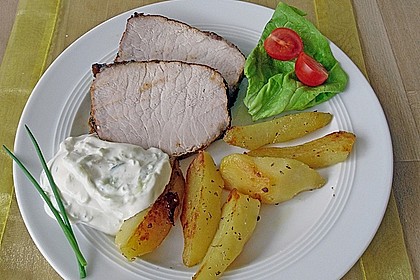 4 - Stunden Schweinerücken, griechisch 14