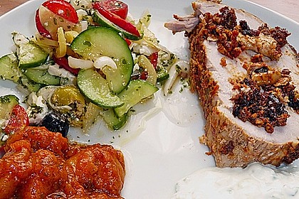 4 - Stunden Schweinerücken, griechisch 4