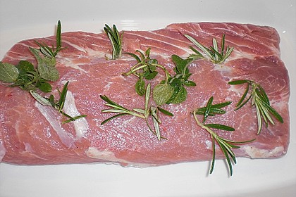 4 - Stunden Schweinerücken, griechisch 58