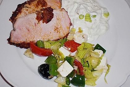4 - Stunden Schweinerücken, griechisch 23