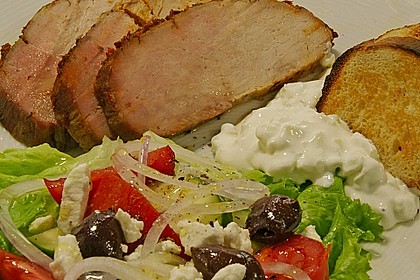 4 - Stunden Schweinerücken, griechisch 5