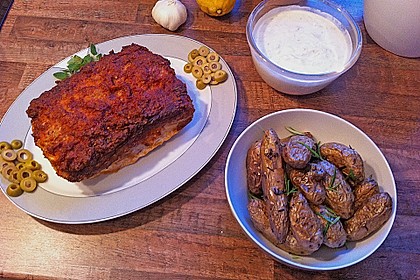 4 - Stunden Schweinerücken, griechisch 20