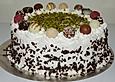 Nougat - Preiselbeer - Torte