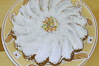 Apfelmuskuchen mit Ahornsirup - Glasur 4