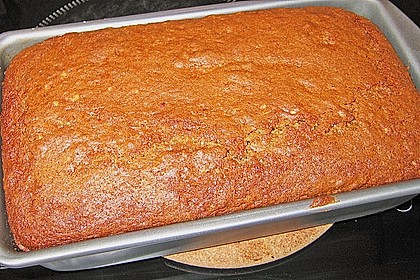 Apfelmuskuchen mit Ahornsirup - Glasur 8