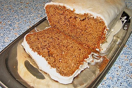 Apfelmuskuchen mit Ahornsirup - Glasur 5
