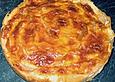 Apfelkuchen mit Vanillepudding