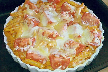 Bester vegetarischer Nudelauflauf 6