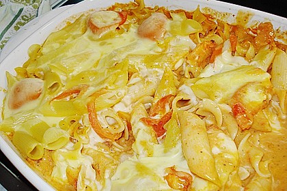 Bester vegetarischer Nudelauflauf 1