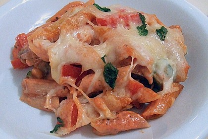 Bester vegetarischer Nudelauflauf 3