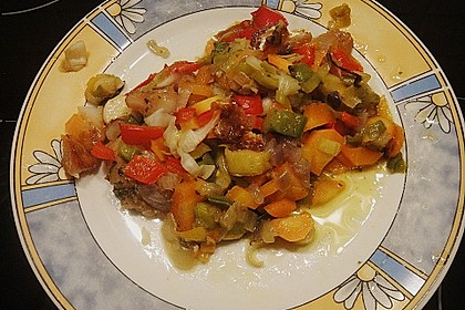 Gemüsefisch in Alufolie 3