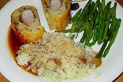 Filet im Bl&auml;tterteig mit Pilzf&uuml;llung 2