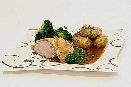 Filet im Bl&auml;tterteig mit Pilzf&uuml;llung 3