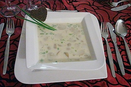 Vegetarische Käsesuppe 5