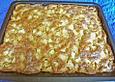 Gesch&uuml;ttelter Apfelkuchen