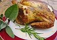 Brath&auml;hnchen mit Salbei und Rosmarin