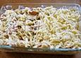 Tortelliniauflauf mit Pilzen