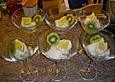 Zitronensorbet mit Sekt