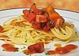 Paprika - Geschnetzeltes mit Leberk&auml;se