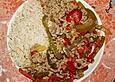 Feuriges Reisfleisch