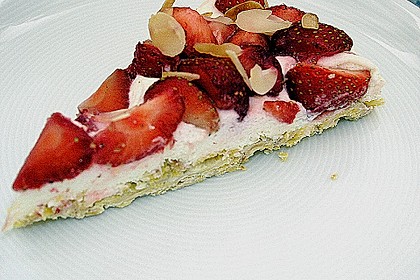 Knuspertorte mit Erdbeeren, Cornflakes 2
