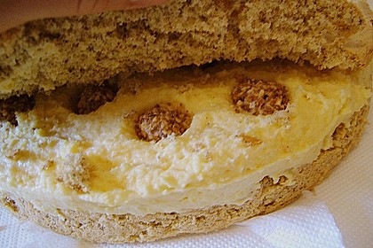 Giotto - Nusstorte mit Pfirsichen 1
