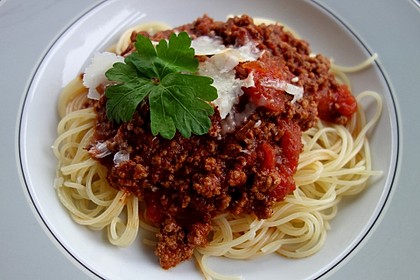 Spaghetti Bolognese 1