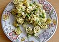 Nudelauflauf mit H&uuml;ttenk&auml;se und Zucchini