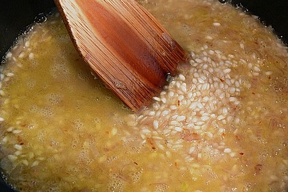 Risotto mit Flusskrebsfleisch 2