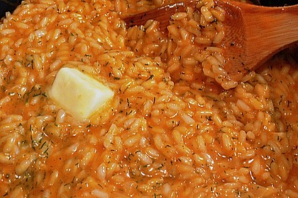 Risotto mit Flusskrebsfleisch 3