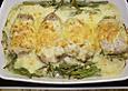 Filetpfanne mit Speckbohnen
