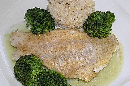 Rotbarsch auf Brokkolischaum mit R&ouml;schen und Tomatenkompott 6
