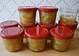 Rhabarber - Apfel - Marmelade mit wei&szlig;em Rum