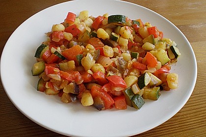 Mediterrane Kartoffelpfanne 6