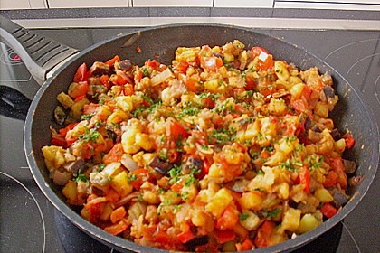 Mediterrane Kartoffelpfanne 7