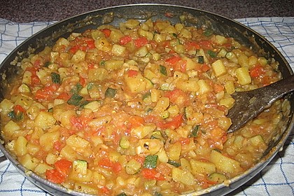 Mediterrane Kartoffelpfanne 8