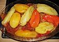 T&uuml;rkische Paprika aus dem Backofen - sehr knackig
