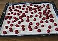 Quarkkuchen mit Fr&uuml;chten und Streuseln