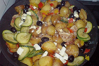Korsische Kartoffelpfanne 1