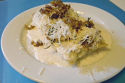Gratinierte Maultaschen