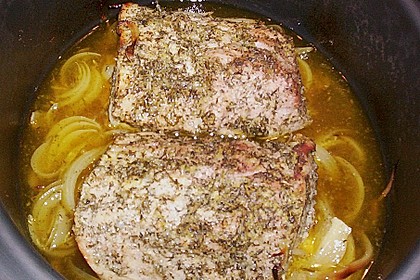 Aromatischer Schweinebraten mit mediterranem Gem&uuml;se 1