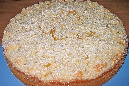 Marillen (Aprikosen) - Rahmkuchen mit feinen Streuseln 31