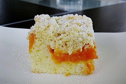 Marillen (Aprikosen) - Rahmkuchen mit feinen Streuseln 18