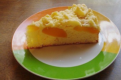 Marillen (Aprikosen) - Rahmkuchen mit feinen Streuseln 12