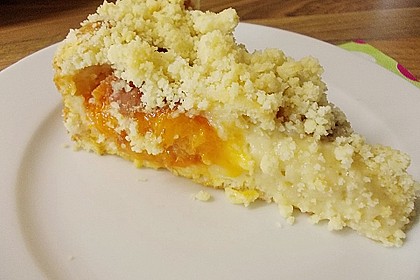 Marillen (Aprikosen) - Rahmkuchen mit feinen Streuseln 20
